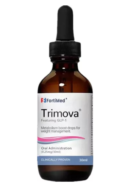 Trimova Review – Liquid Weight Loss Supplement Bottle Image