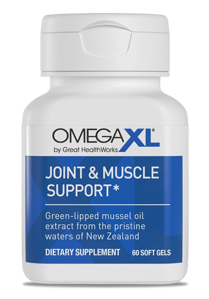 OmegaXL Review – Softgel Bottle Featuring Green-Lipped Mussel Extract for Inflammation Support