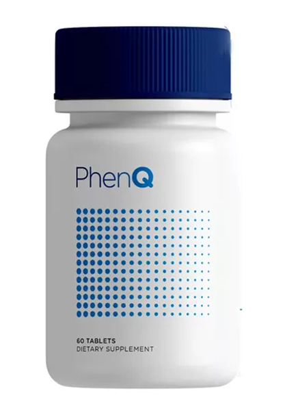 PhenQ Review – Natural Weight Loss Supplement Bottle (60 Pills)