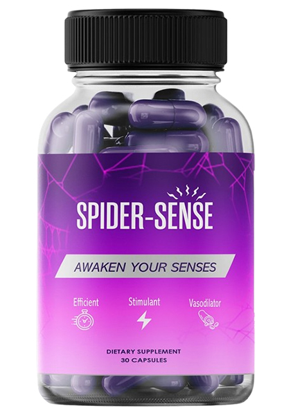 Spider-Sense Review – Natural Male Performance Supplement Bottle