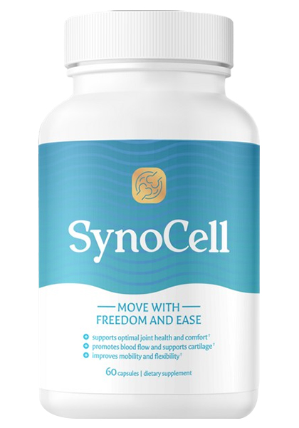 SynoCell Review – Triple Relief Joint Health Supplement Bottle
